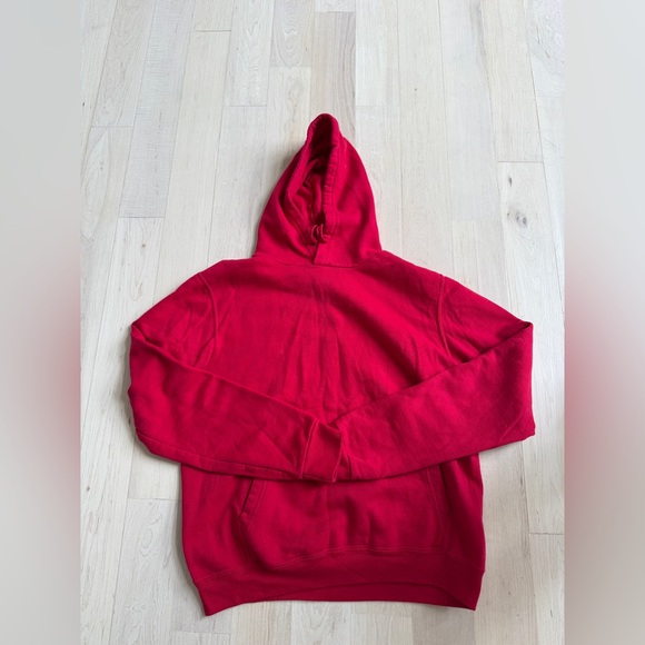 Classic Warm Red Women's Hoodie - Picture 2 of 4